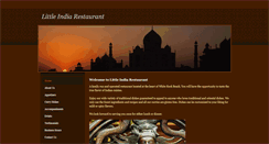 Desktop Screenshot of littleindiarestaurant.ca
